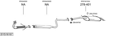 BOSAL SYS16167