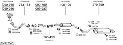 BOSAL SYS12040
