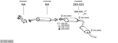 BOSAL SYS01620