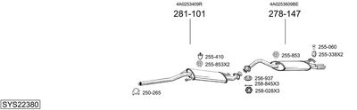 BOSAL SYS22380