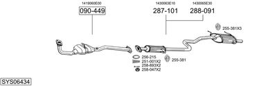 BOSAL SYS06434