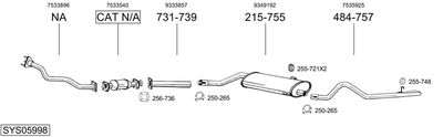 BOSAL SYS05998