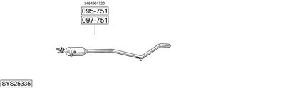 BOSAL SYS25335