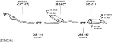 BOSAL SYS00394
