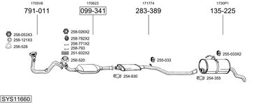 BOSAL SYS11660
