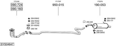 BOSAL SYS04647