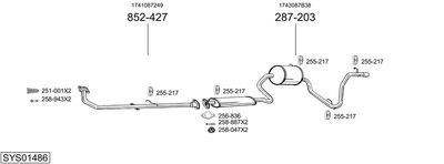 BOSAL SYS01486