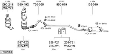BOSAL SYS01390