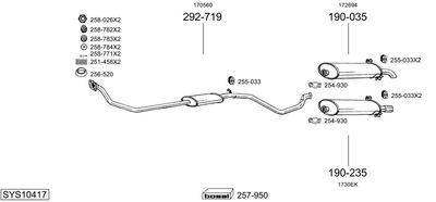 BOSAL SYS10417