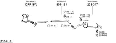 BOSAL SYS11181