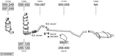 BOSAL SYS00987