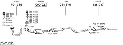 BOSAL SYS01358