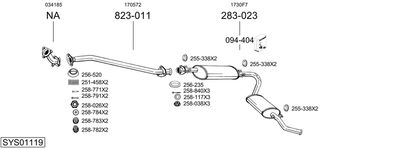 BOSAL SYS01119