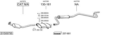 BOSAL SYS00795