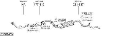 BOSAL SYS20453