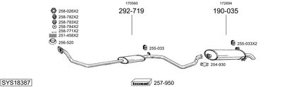 BOSAL SYS18387