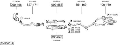 BOSAL SYS00014
