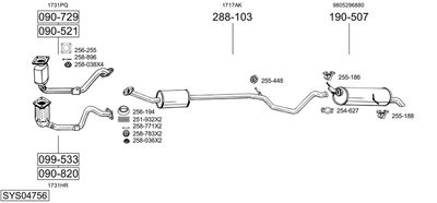 BOSAL SYS04756
