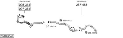 BOSAL SYS25349
