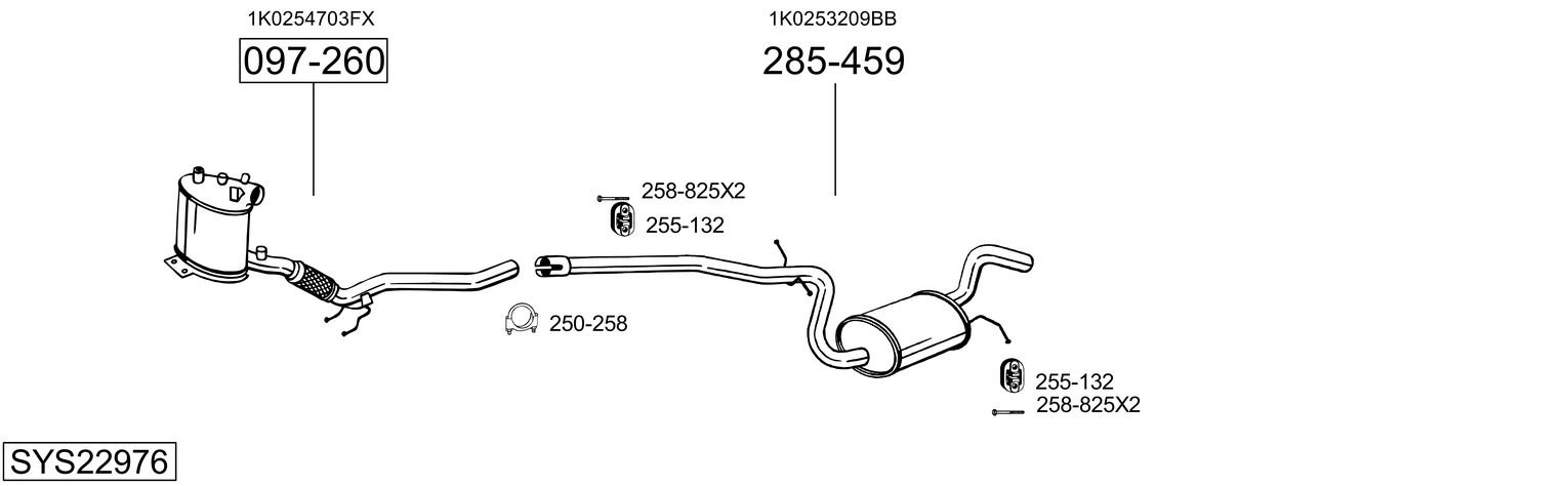 BOSAL SYS22976