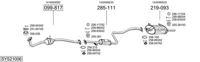 BOSAL SYS21006