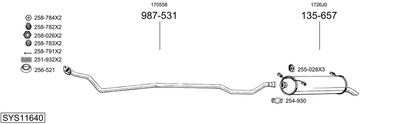 BOSAL SYS11640