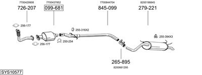 BOSAL SYS10577
