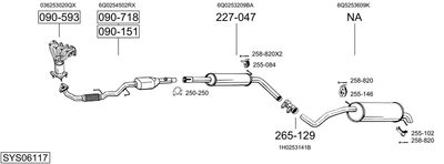 BOSAL SYS06117