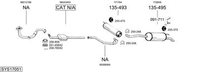BOSAL SYS17051