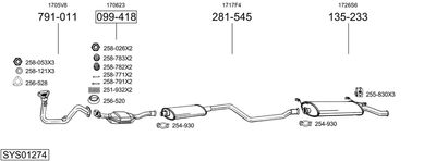 BOSAL SYS01274