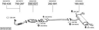 BOSAL SYS13732