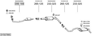 BOSAL SYS07865