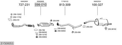 BOSAL SYS00053
