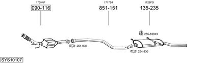 BOSAL SYS10107