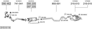 BOSAL SYS15119