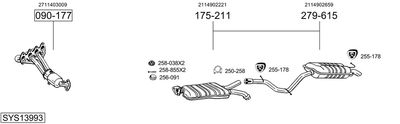 BOSAL SYS13993
