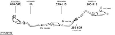 BOSAL SYS29787 BOSAL SYS29787