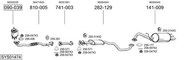 BOSAL SYS01474