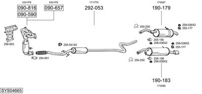 BOSAL SYS04665