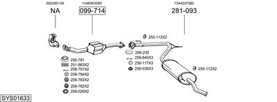 BOSAL SYS01633