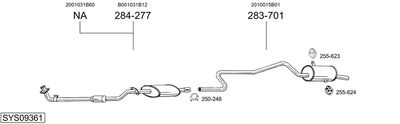 BOSAL SYS09361