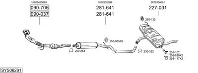 BOSAL SYS06261