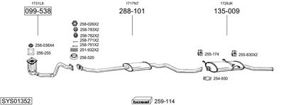 BOSAL SYS01352