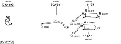 BOSAL SYS27020