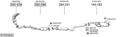 BOSAL SYS03940