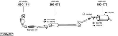 BOSAL SYS14897