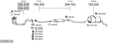 BOSAL SYS05143
