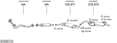 BOSAL SYS00113