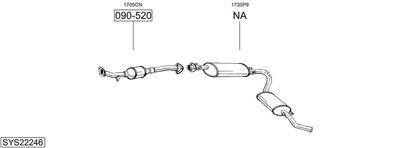 BOSAL SYS22246