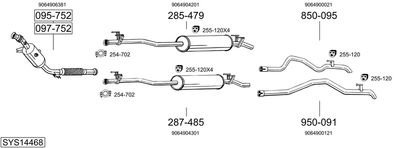 BOSAL SYS14468
